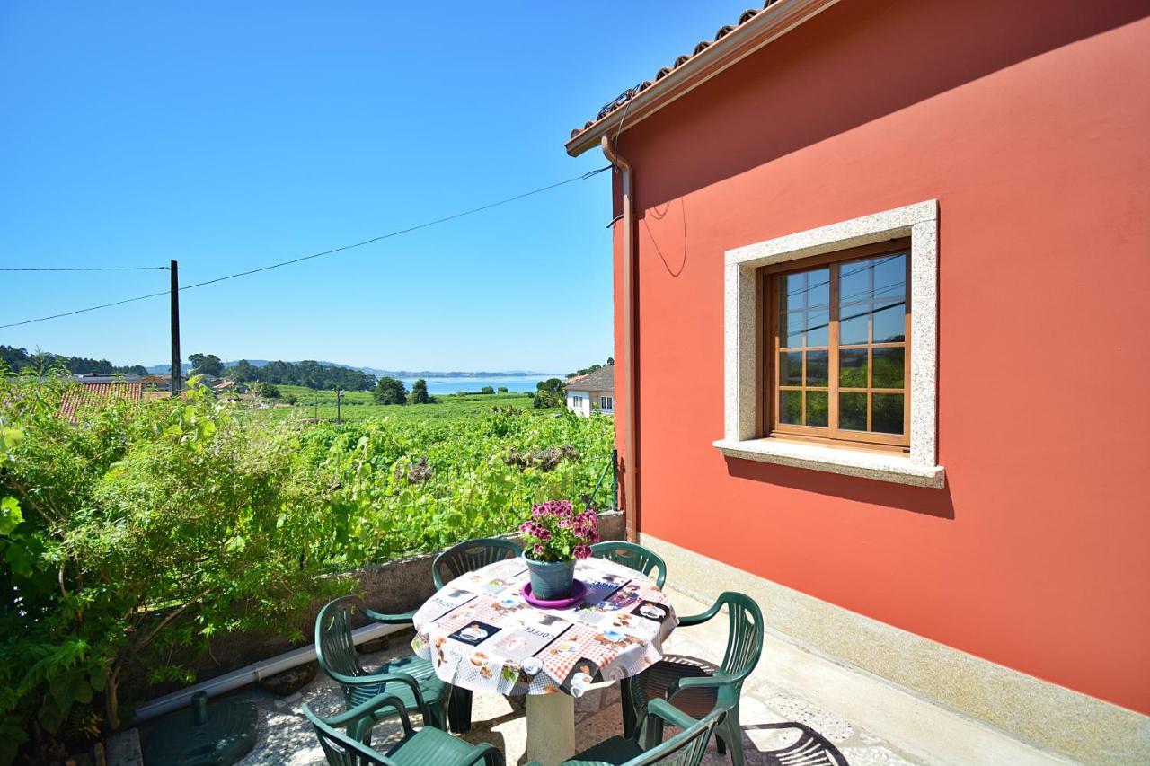 Villa Casa Con Vistas Al Mar En Cambados Exterior foto